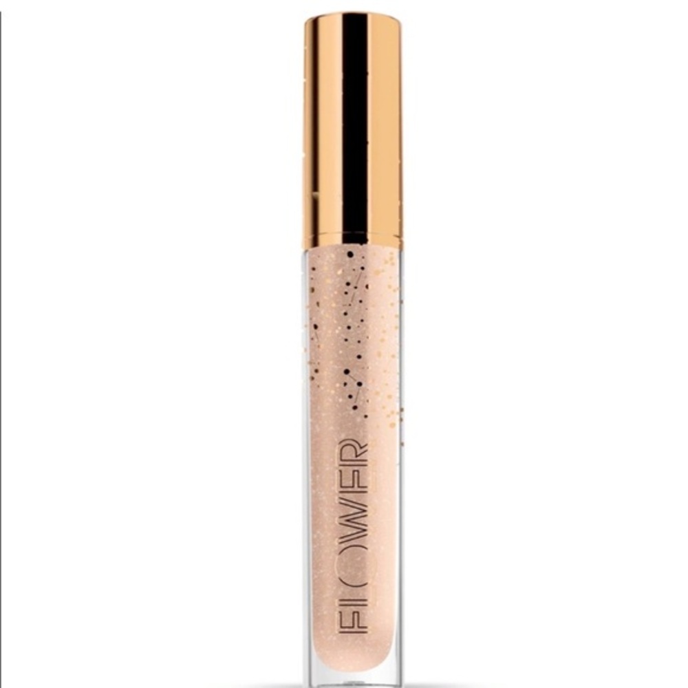 FLOWER Beauty Stellar Prismatic Lip Gloss – Shade Angelic – New Without Box